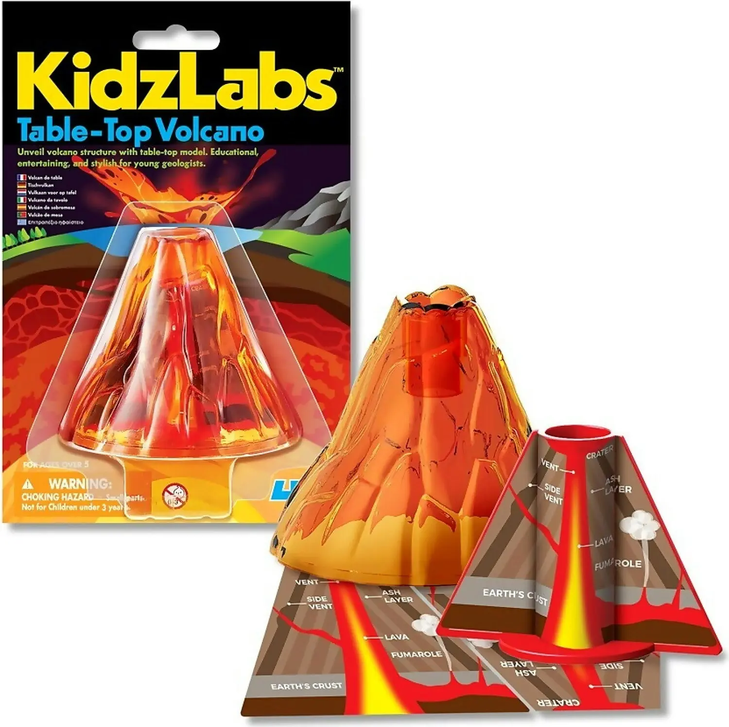 Volcano Table Top Kidzlab - Johnco