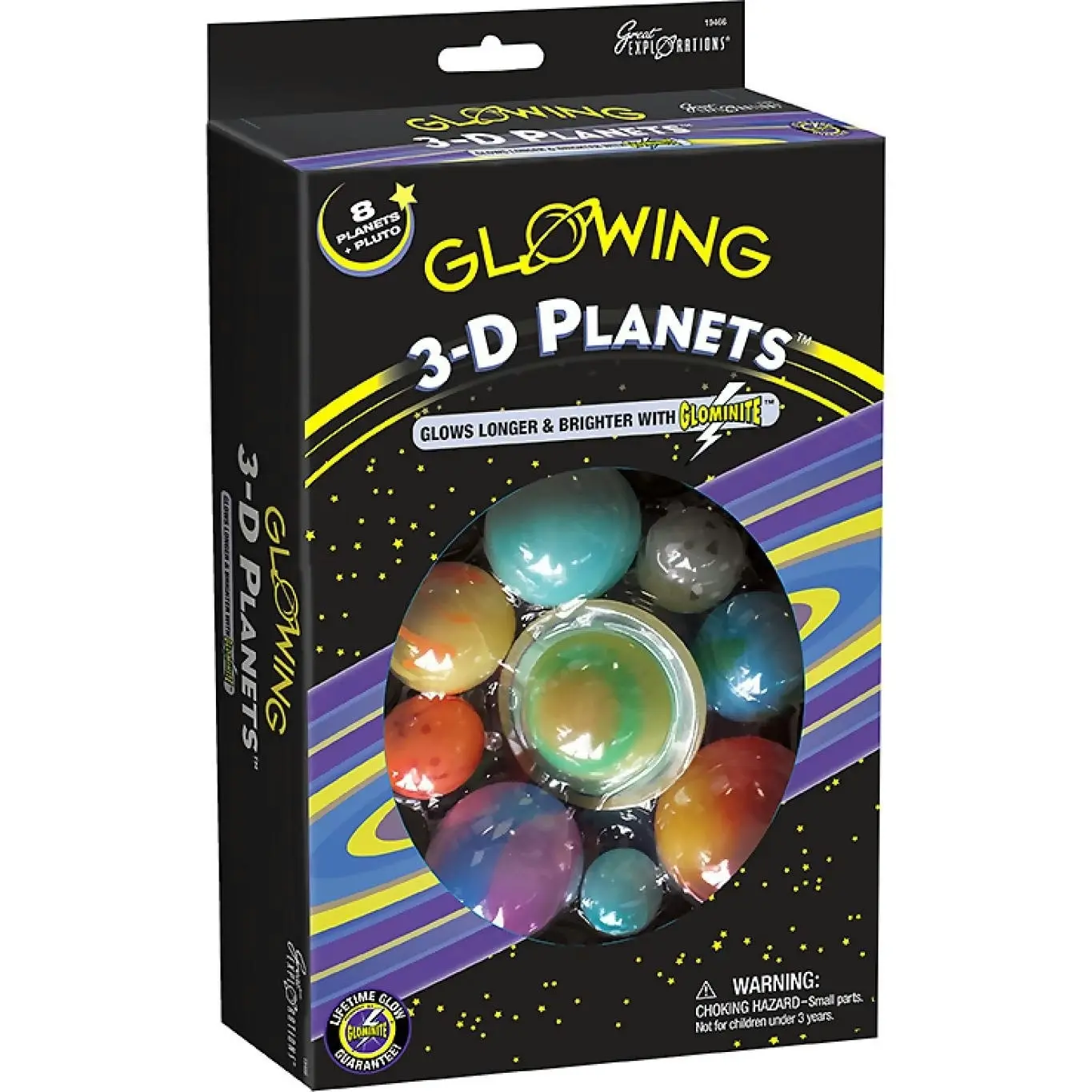 U Games - Glowing 3-d Planets Boxed Set - Great Explorations