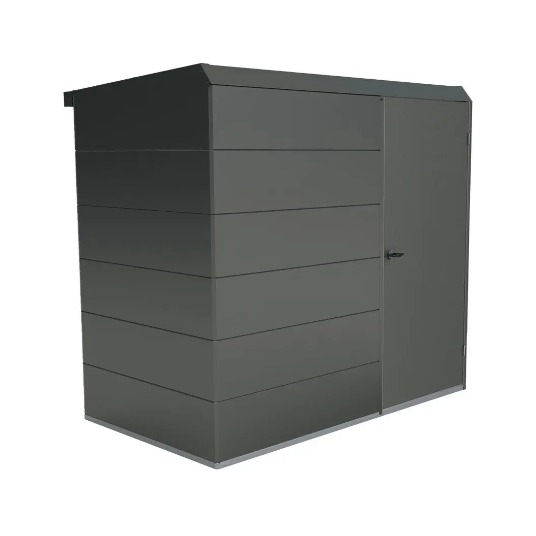 Handi-Pod Hinged Door Garden Shed HP-2 Slate Grey