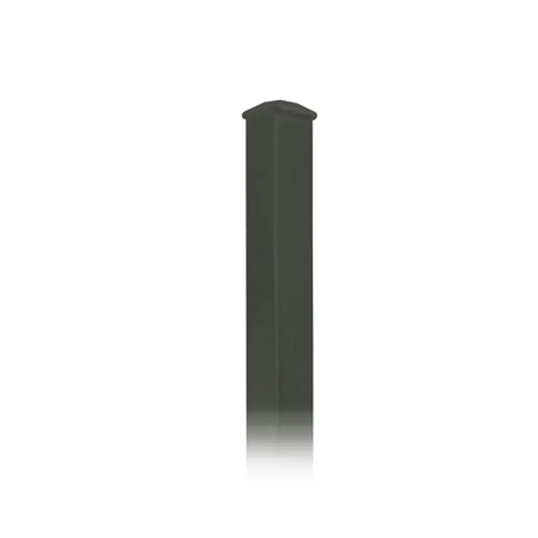 Aluminium Pool Fencing Post 50x50mm x 2100mm Grey