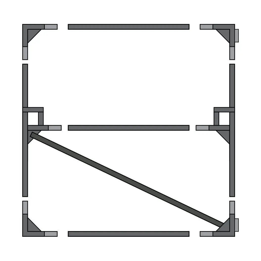 Quick Frame 1.8m W x 1.8m H Gate Frame