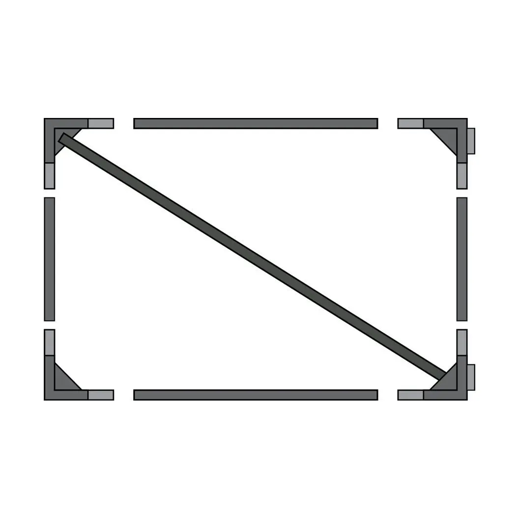 Quick Frame 1.8m W x 1.8m H Gate Frame