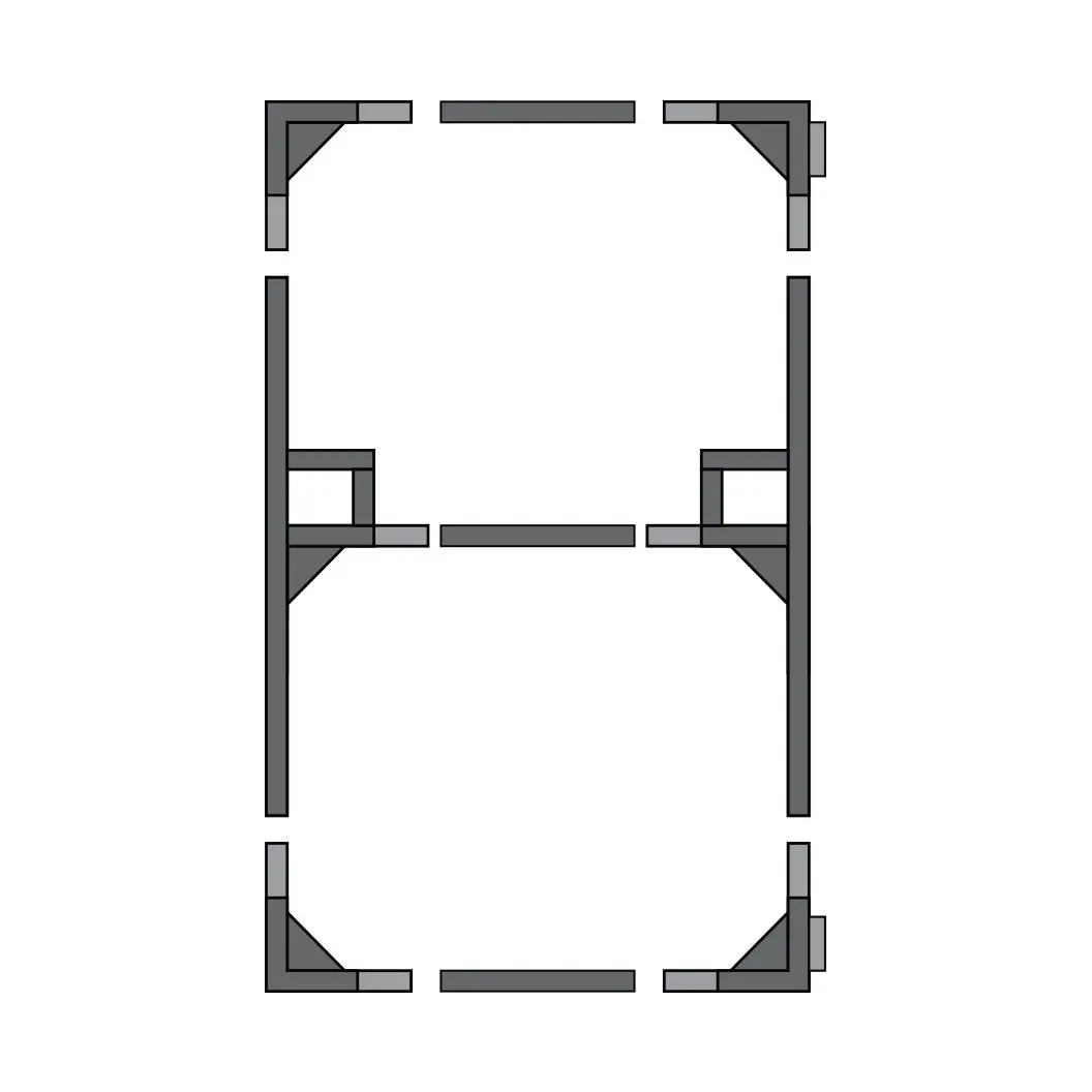 Quick Frame 1.8m W x 1.8m H Gate Frame