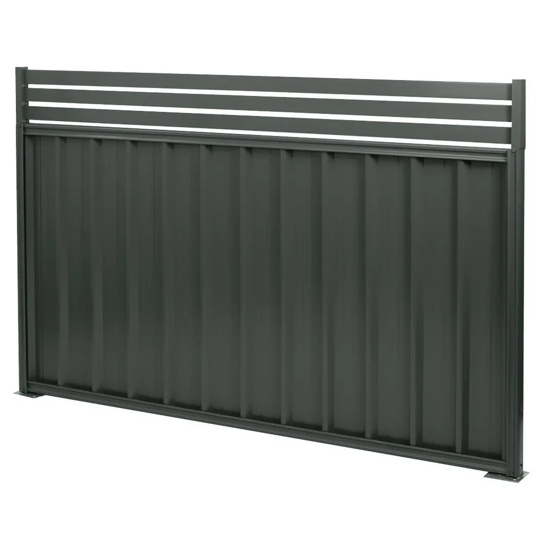 Good Neighbour Screen Top Slats 3 Pack Gun Metal Grey