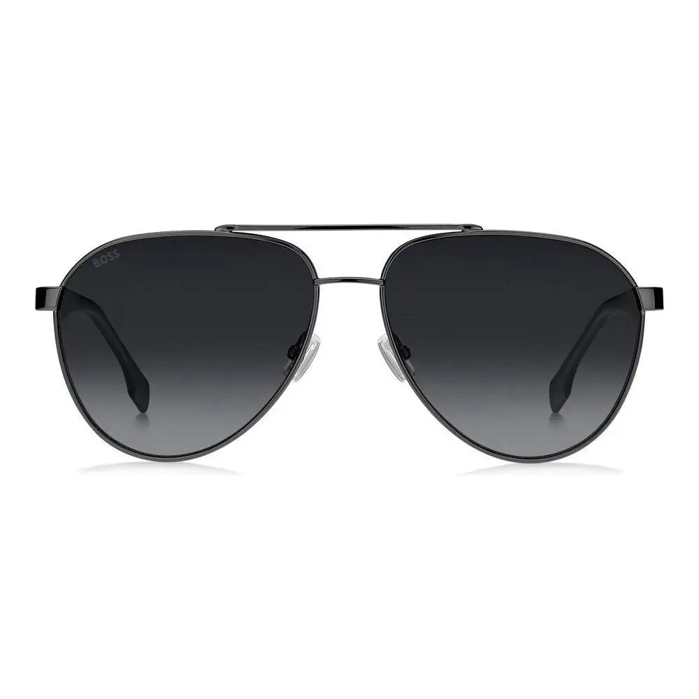 Hugo Boss Sunglasses Hugo Boss Mod. Boss 1485_s Men's Rectangular Sunglasses - Black Lensintroducing The Hugo Boss Mod. Boss 1485_s Men's Rectangular Sunglasses