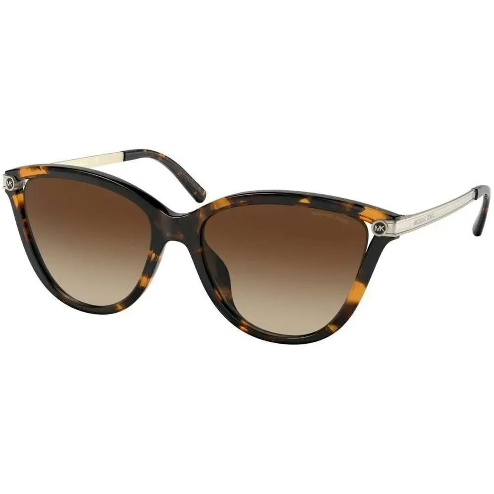 Michael Kors Sunglasses Michael Kors Mk 2139u Tulum Square Women's Sunglasses - Brown Gradient Lens