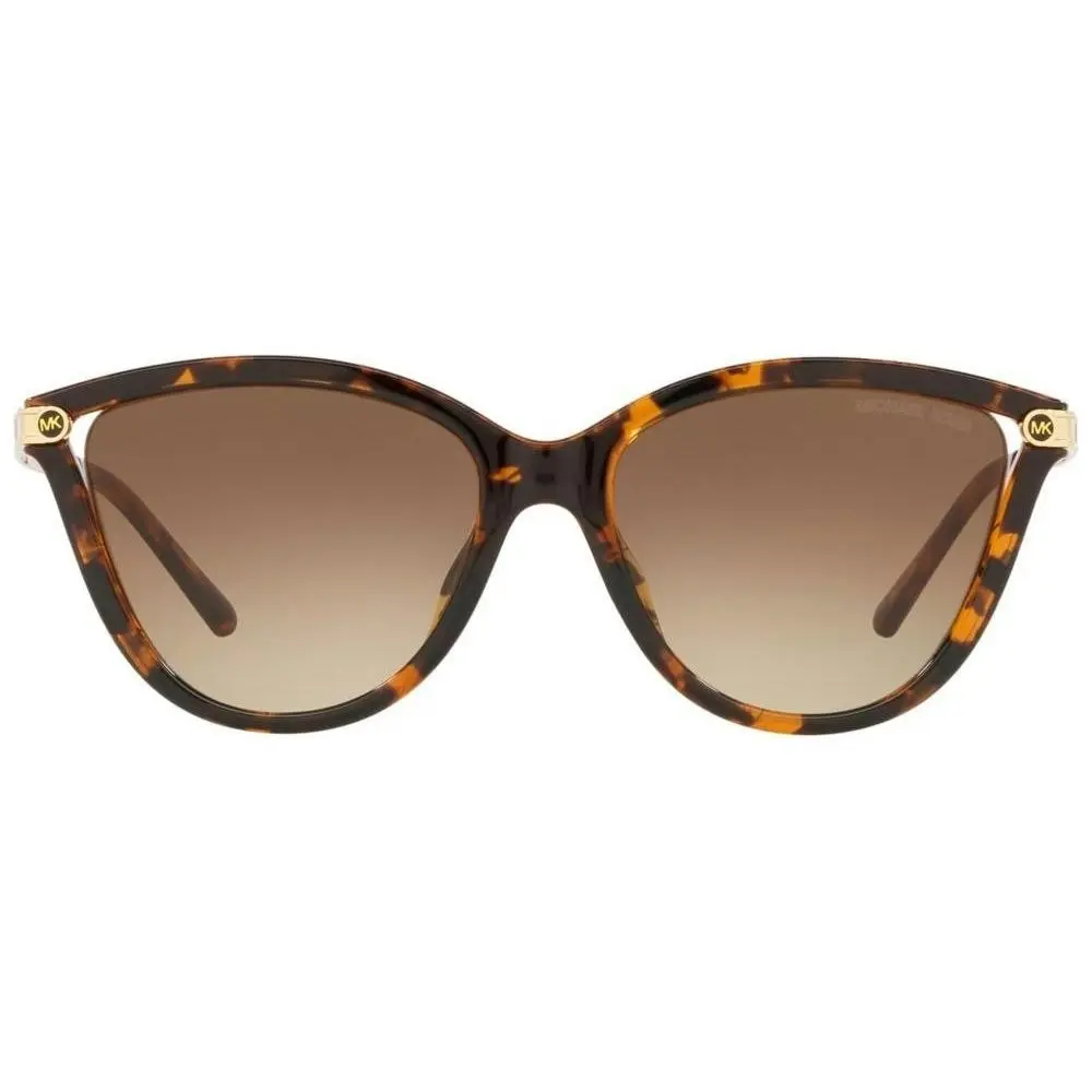 Michael Kors Sunglasses Michael Kors Mk 2139u Tulum Square Women's Sunglasses - Brown Gradient Lens