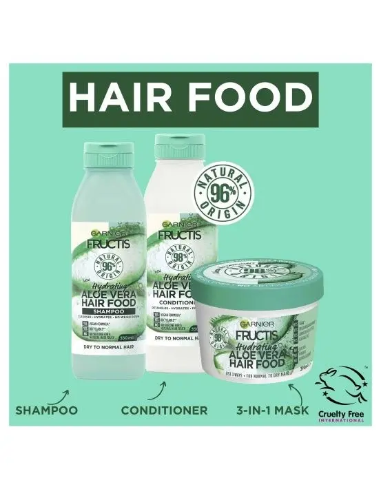 Garnier Fructis Hair Food Aloe Vera 390ml