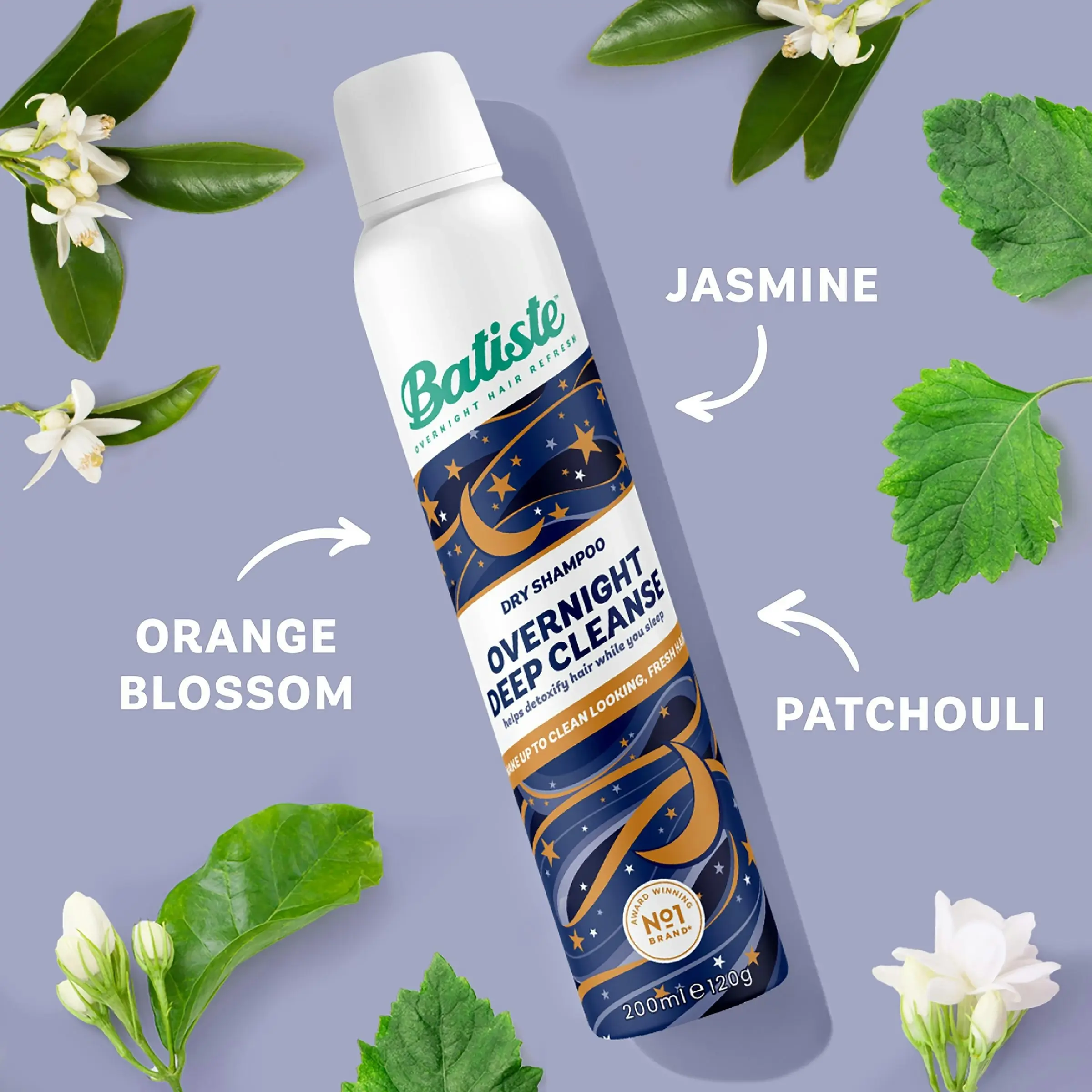 Batiste Overnight Deep Cleanse Dry Shampoo 200ml