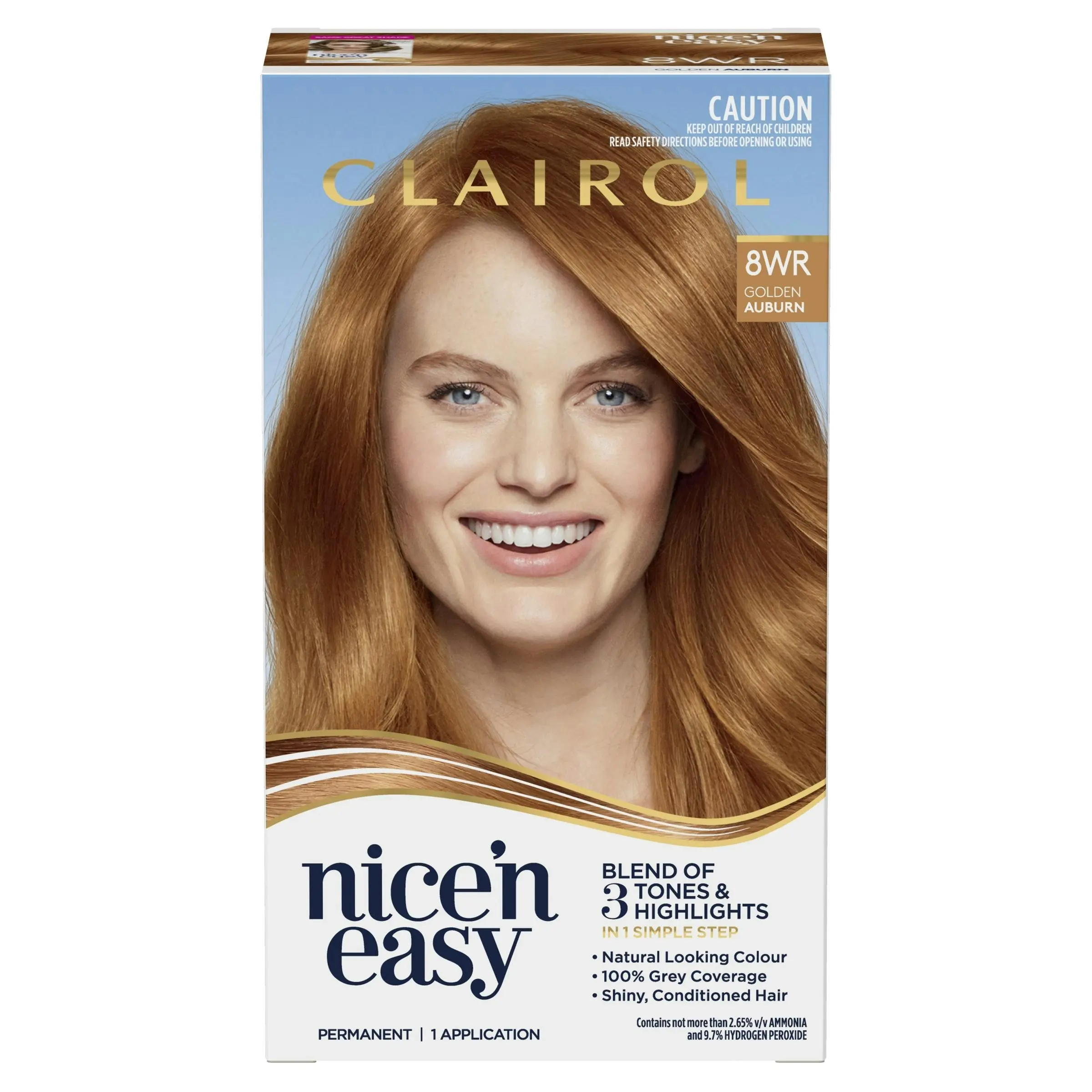 Clairol Nice n Easy 8WR Golden Auburn