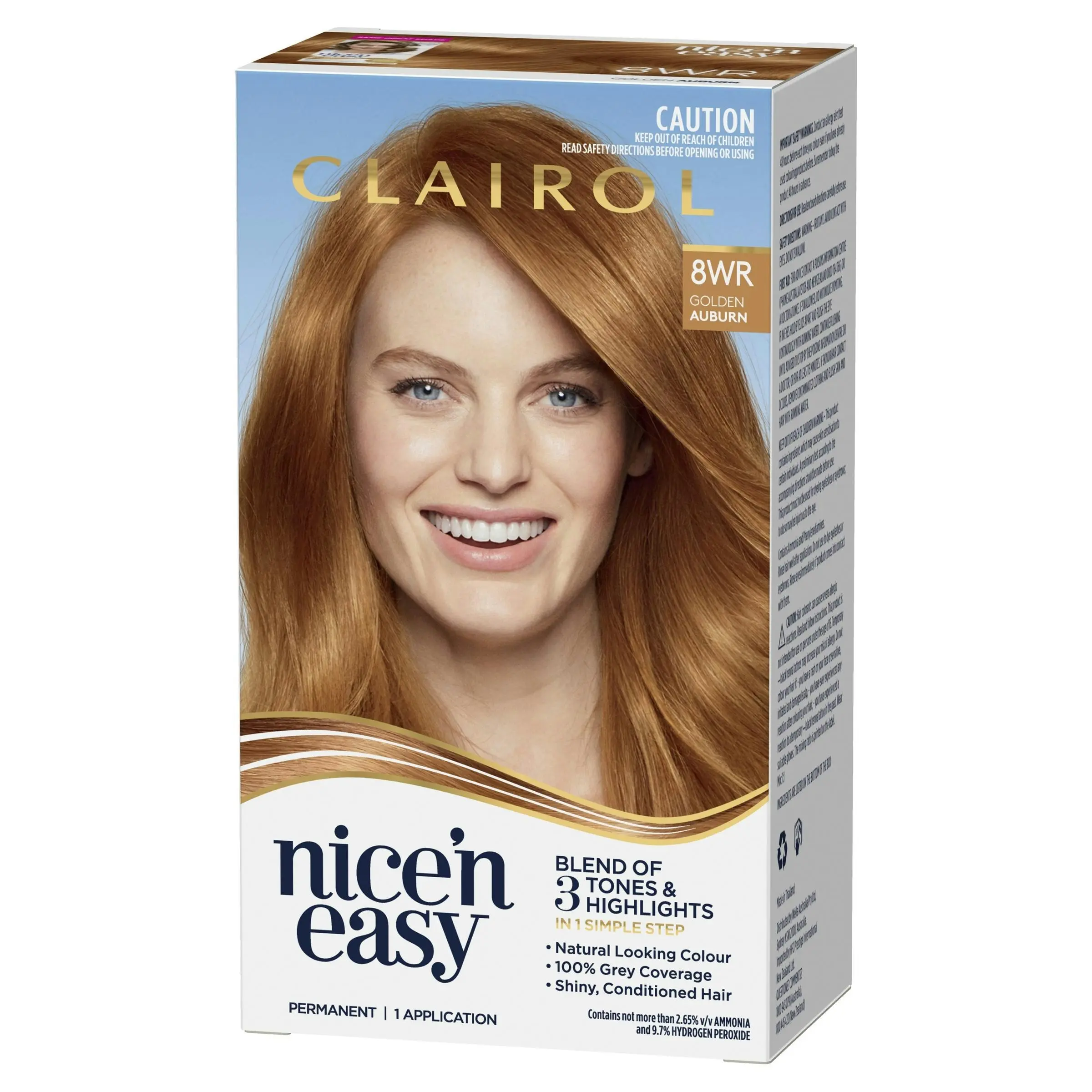 Clairol Nice n Easy 8WR Golden Auburn