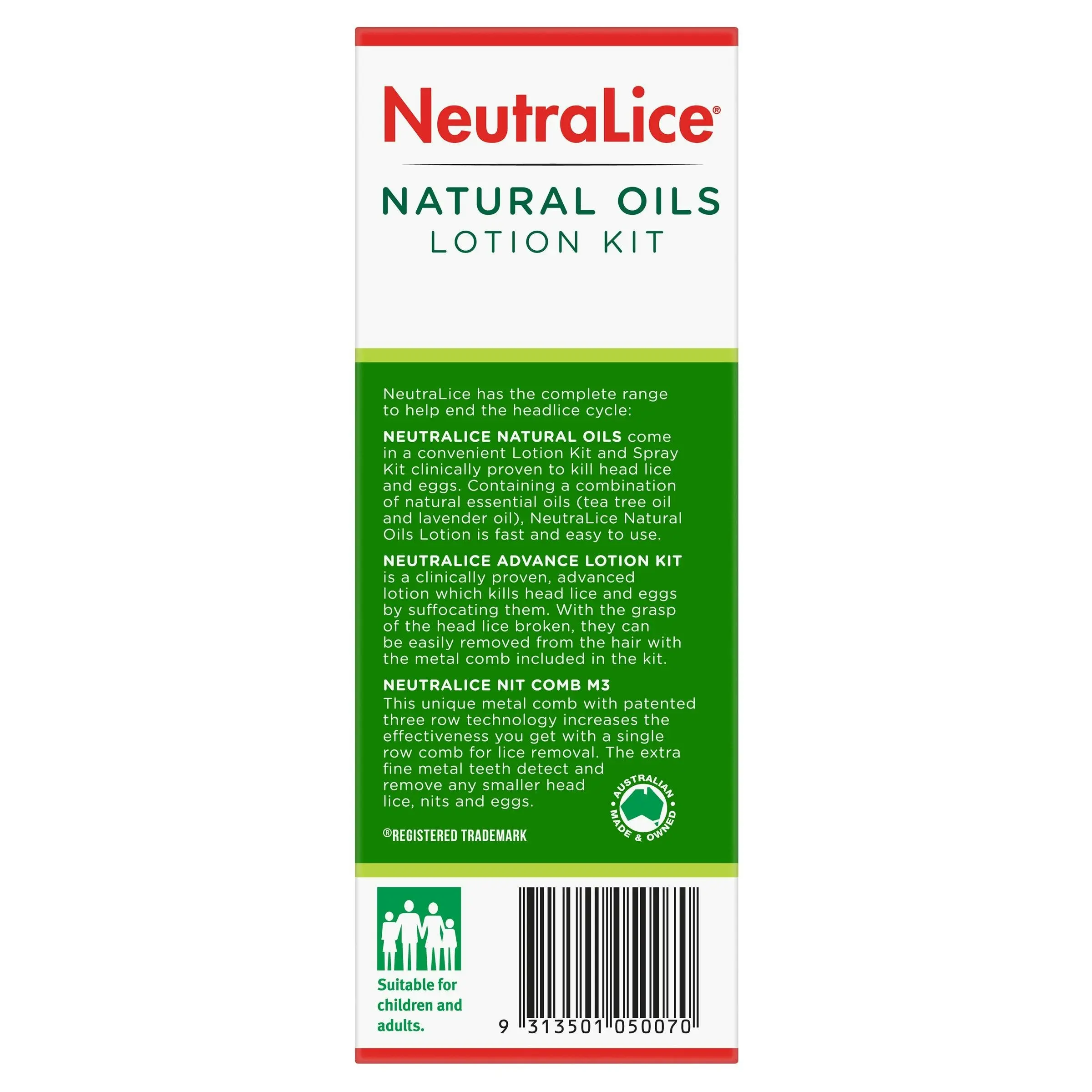 Neutralice Head Lice Natural Lotion 200mL