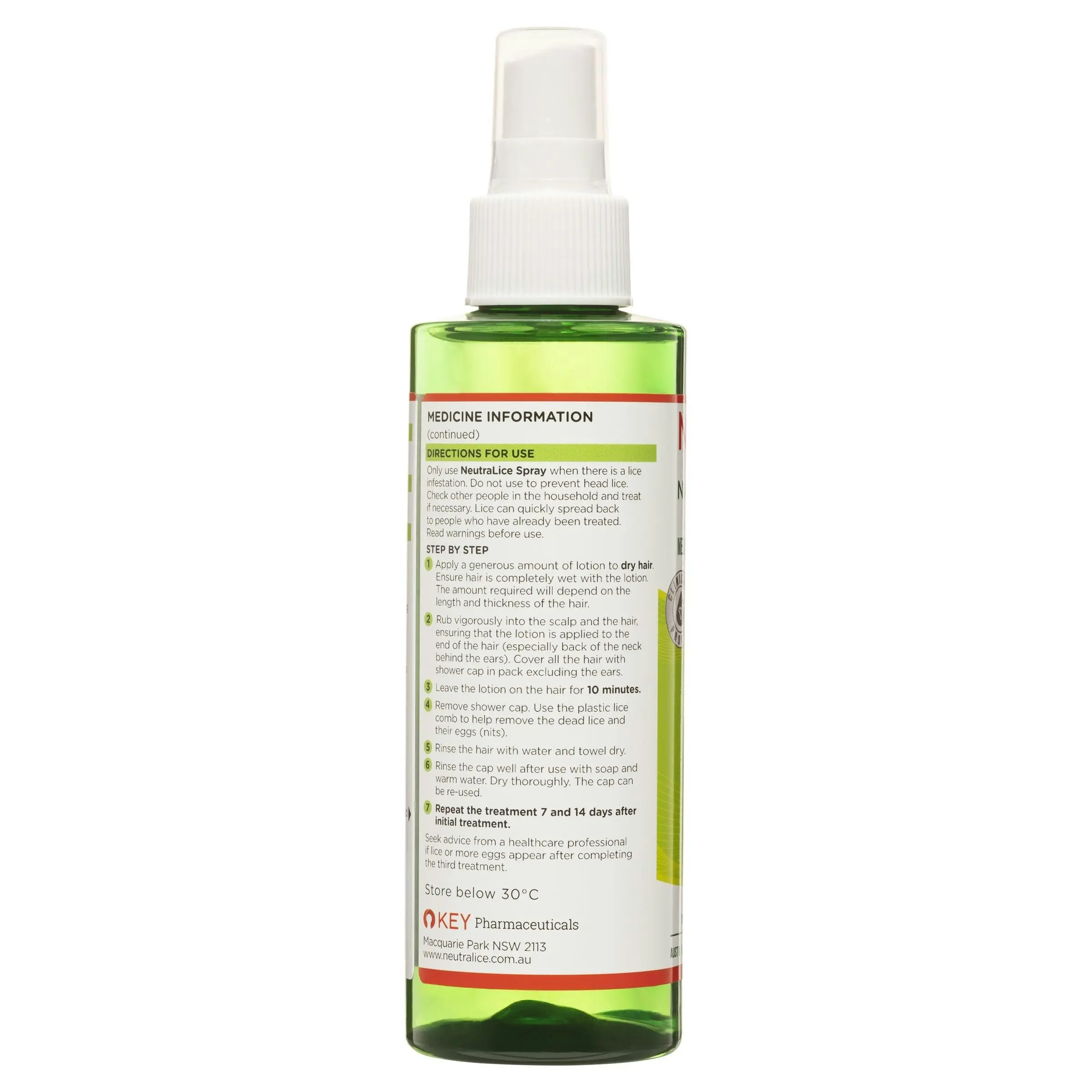 Neutralice Head Lice Spray Kit 200ml