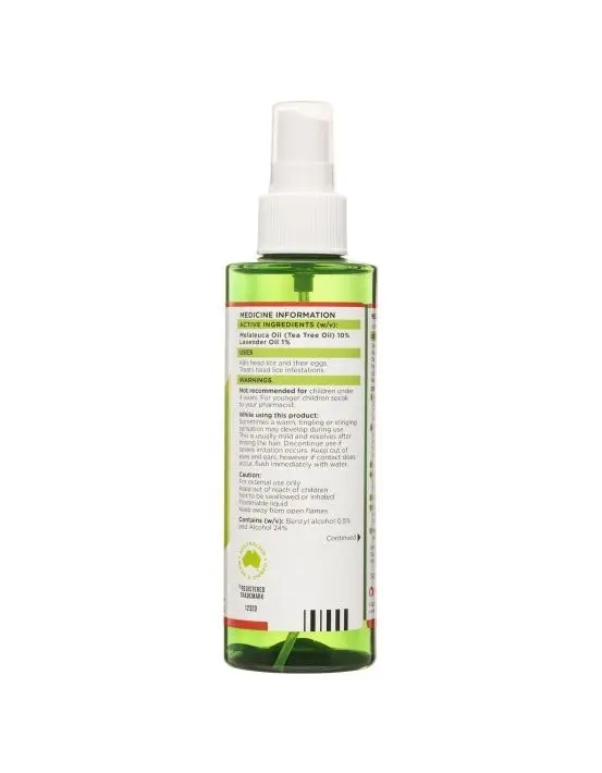 Neutralice Head Lice Spray Kit 200ml