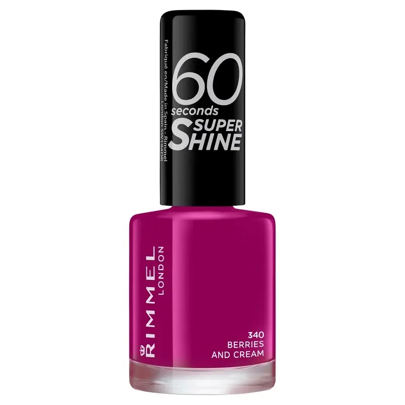 Rimmel 60 Seconds Nail Polish 340 Berries & Cream