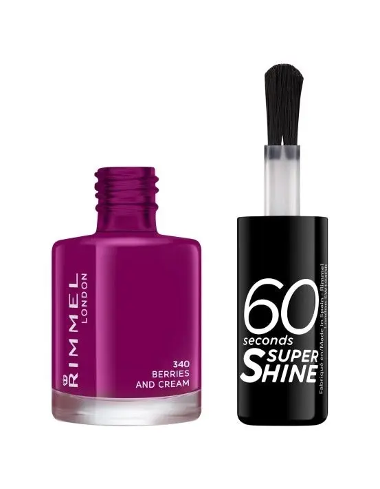 Rimmel 60 Seconds Nail Polish 340 Berries & Cream