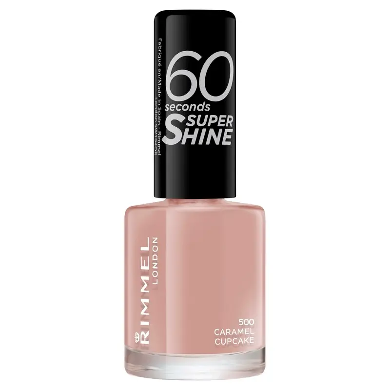 Rimmel 60 Seconds Nail Polish 500 Caramel Cupcake