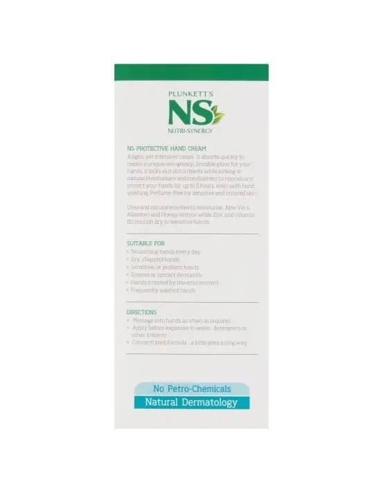 Plunketts Nutri-Synergy NS-5 Protective Hand Cream 60g