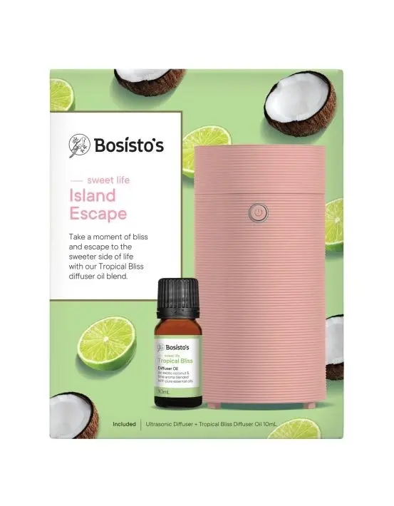 Bosisto's Island Escape Diffuser & Tropical Bliss