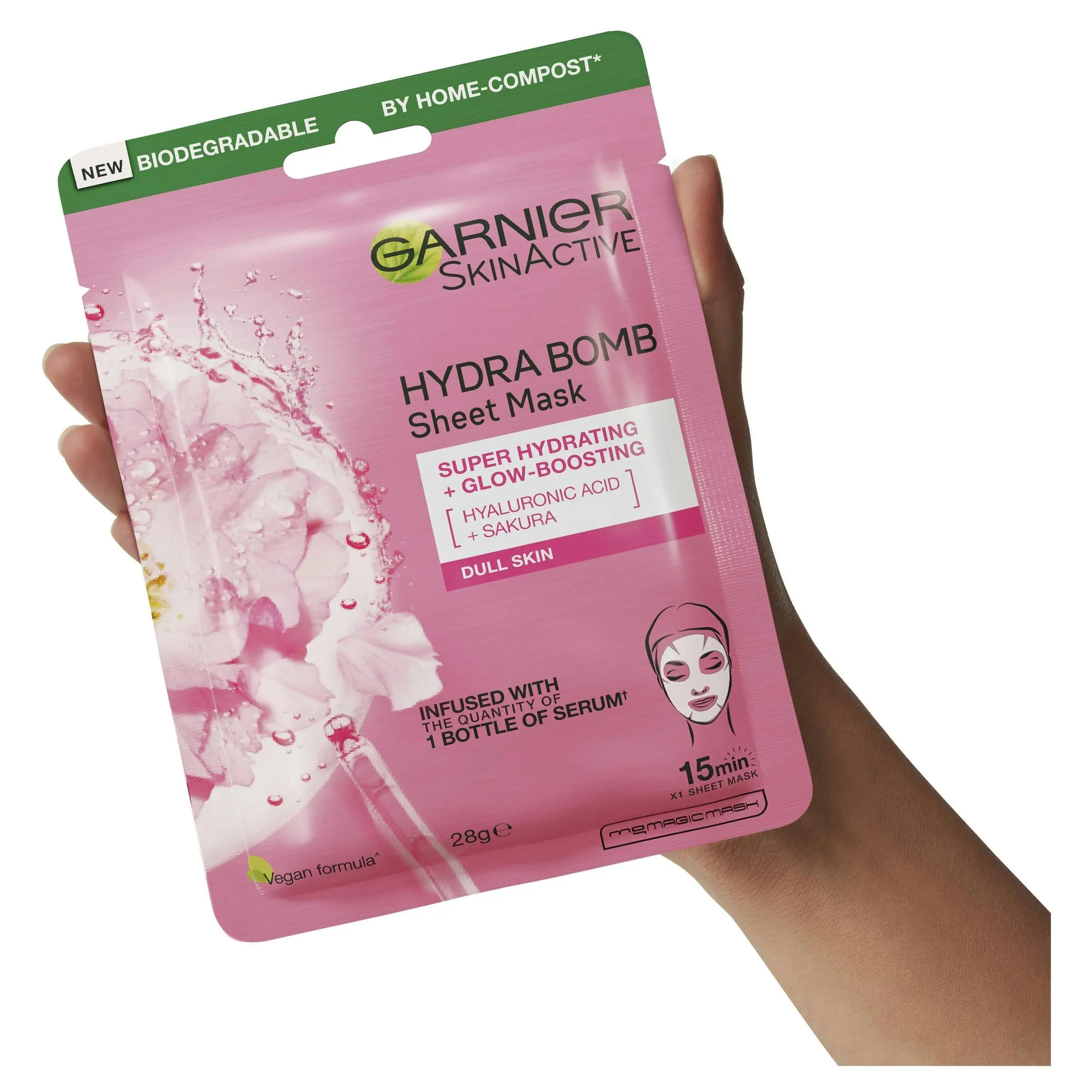 Garnier SkinActive Hydra Bomb Tissue Face Mask Sakura