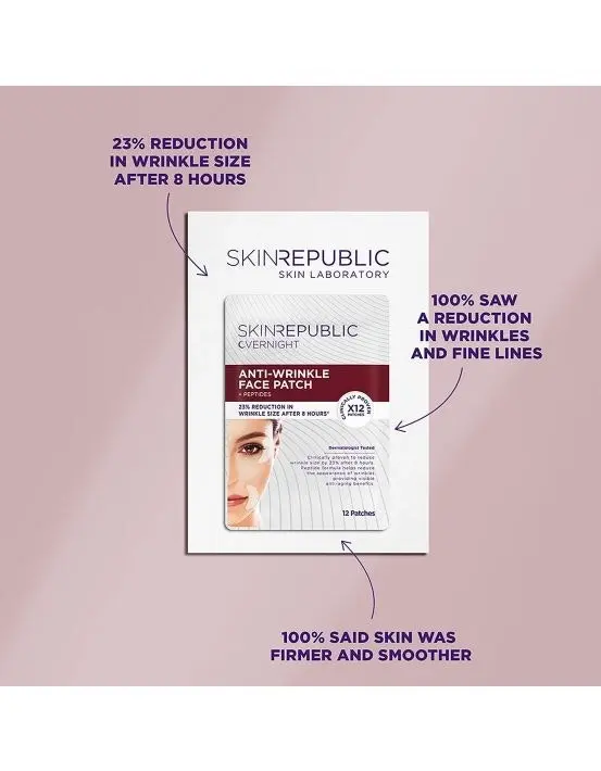 Skin Republic Overnight Anti-Wrinkle Patches 12 Pack