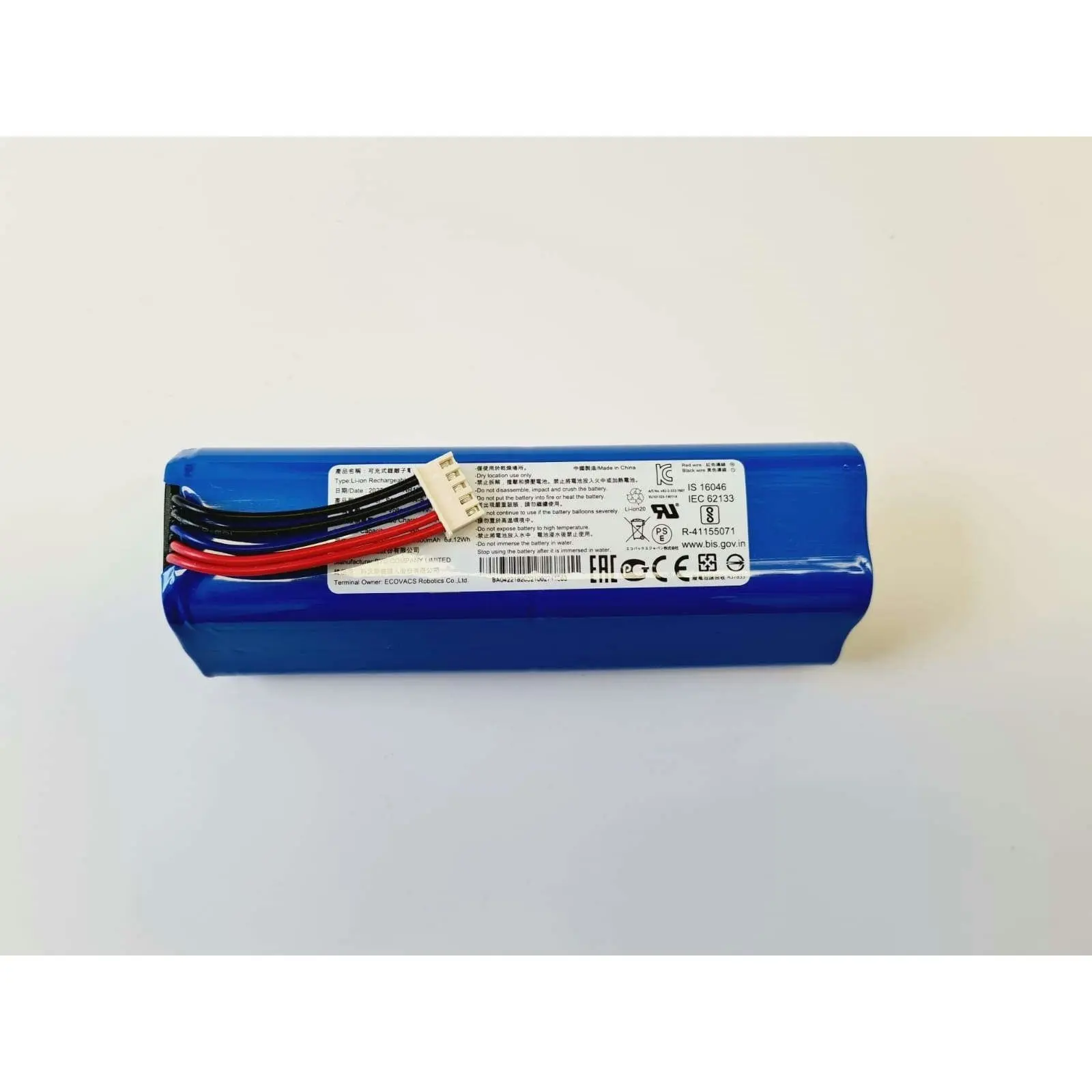 Ecovacs Deebot 950/t8/t8aivi/t8+/t9/t9+/t20/x1 Plus/x1 Omni Battery Replacement (genuine)