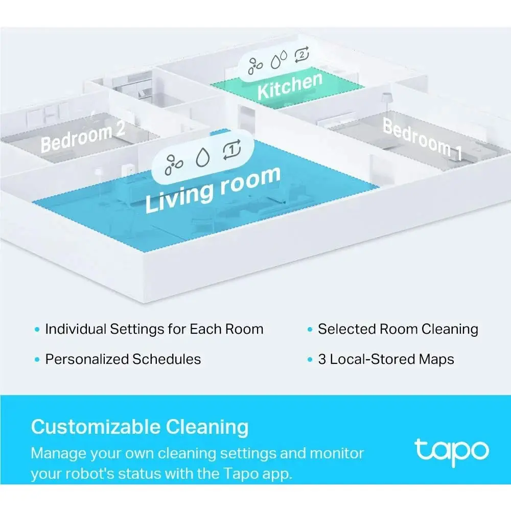 TP-Link Tapo Rv30 Robot Vacuum & Mop