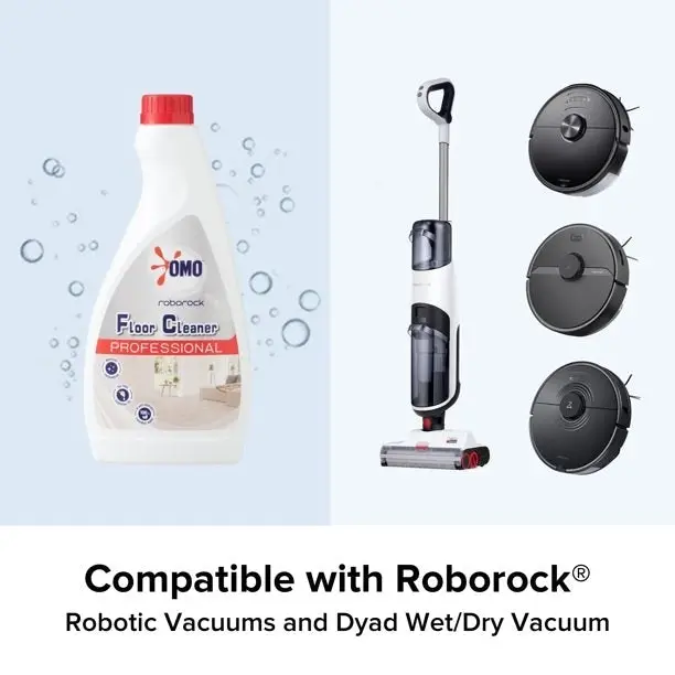 Roborock Omo Floor Cleaning Solution For All Roborock Robot & Mops