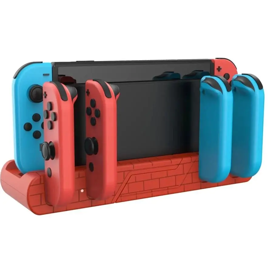 Powerwave Switch Joy-con Charging Dock (retro Bricks)