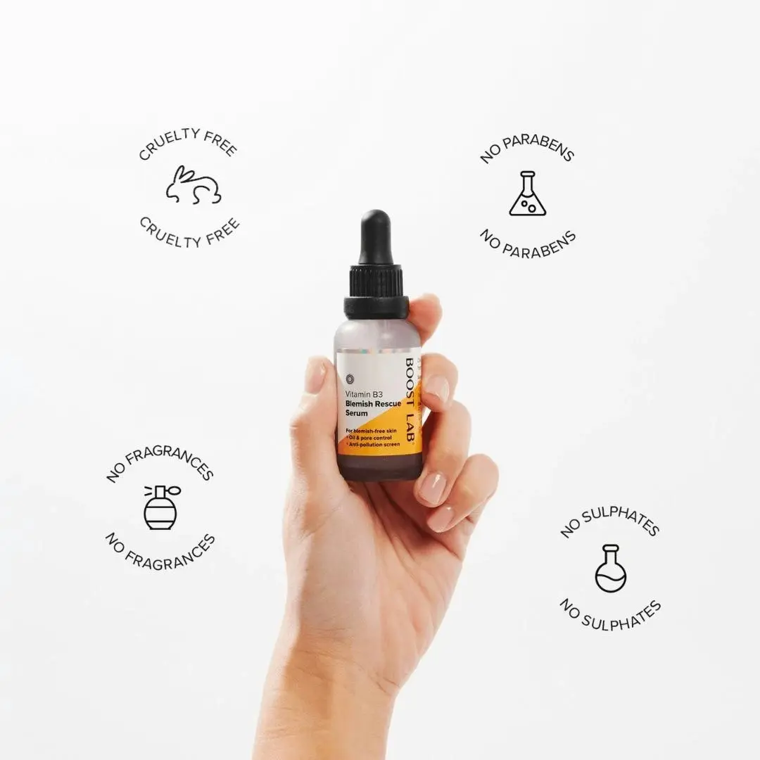 Boost Lab Vitamin B3 Blemish Rescue Serum 30ml