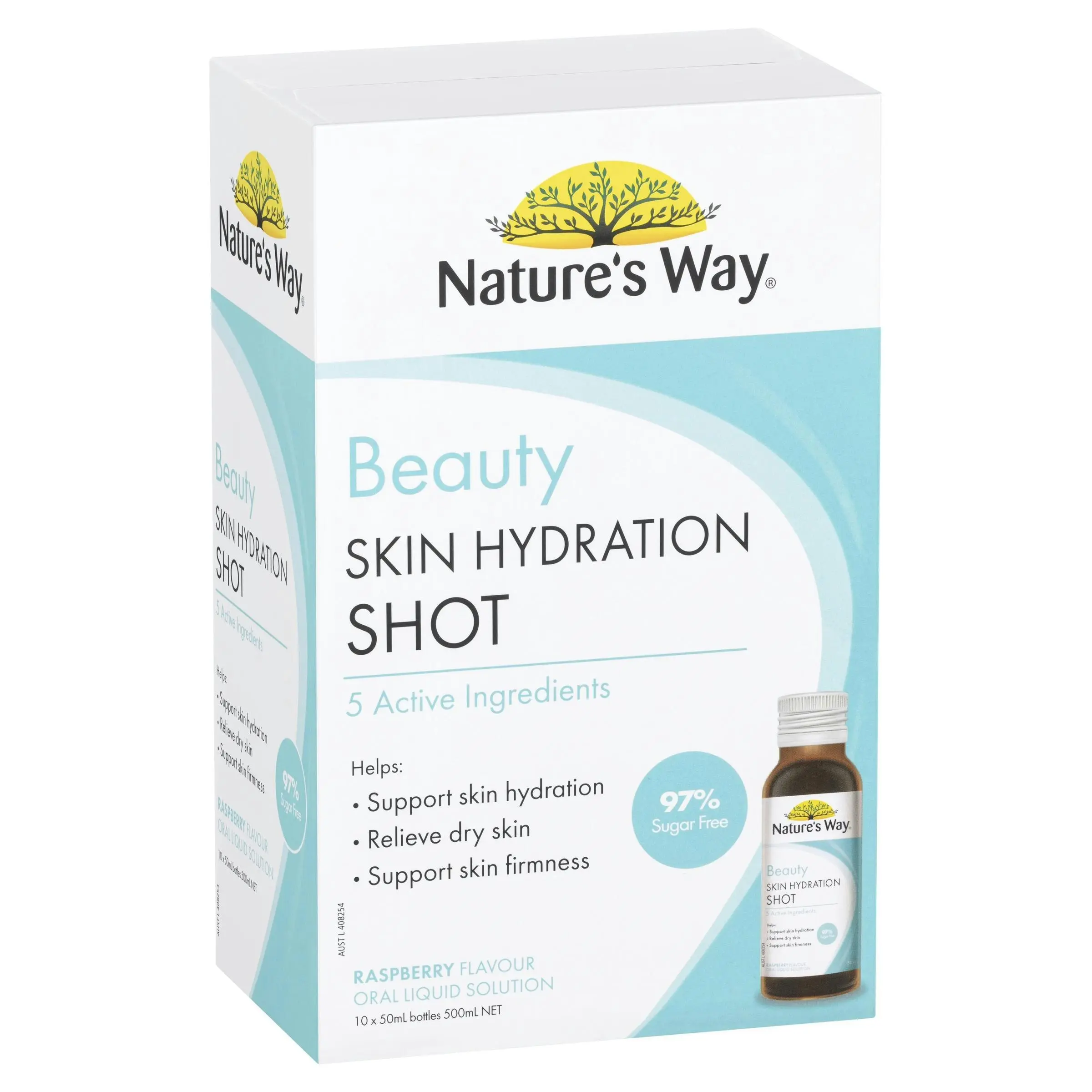 Nature's Way Beauty Skin Hydration Shot 10 x 50ml