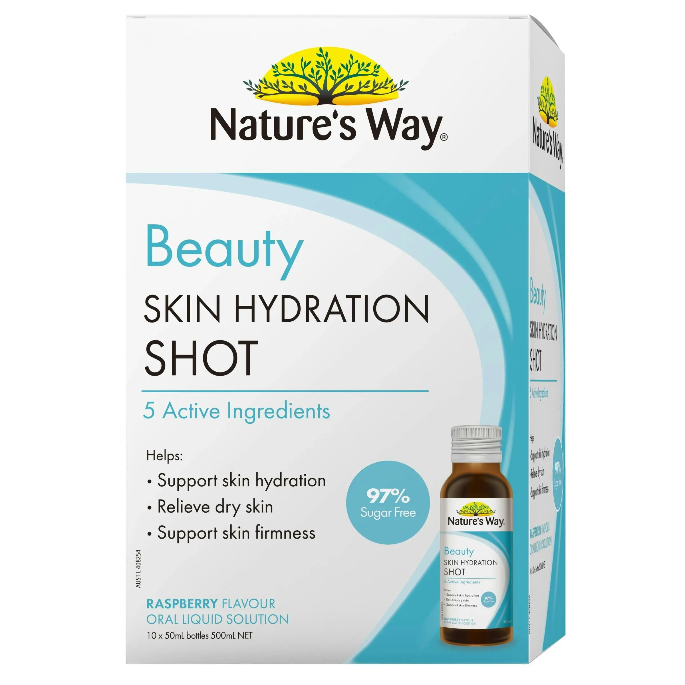 Nature's Way Beauty Skin Hydration Shot 10 x 50ml