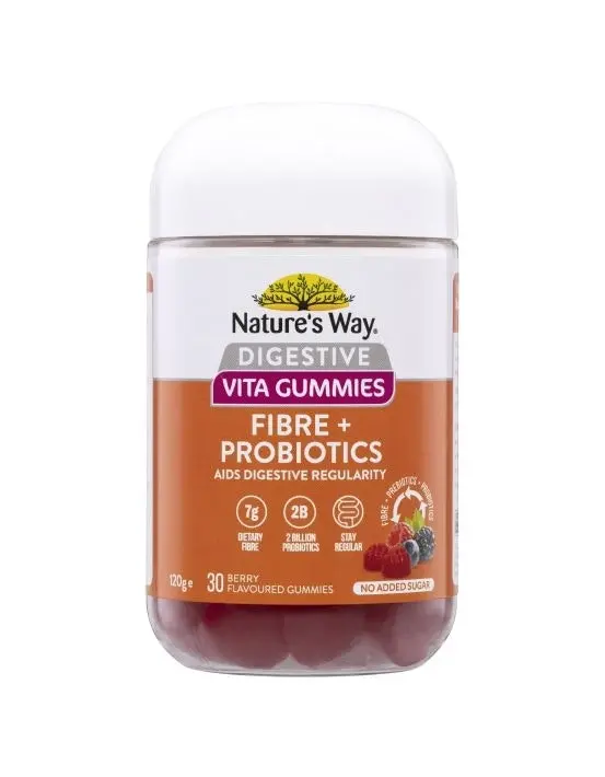 Nature's Way Medicinal Vita Gummies Fibre 30 Gummies