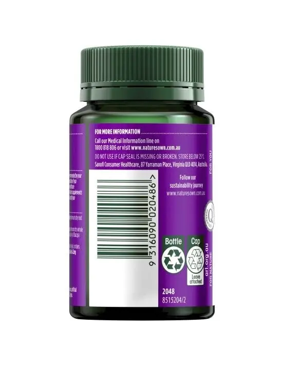 Nature's Own Mind Memory & Energy 50 Tablets