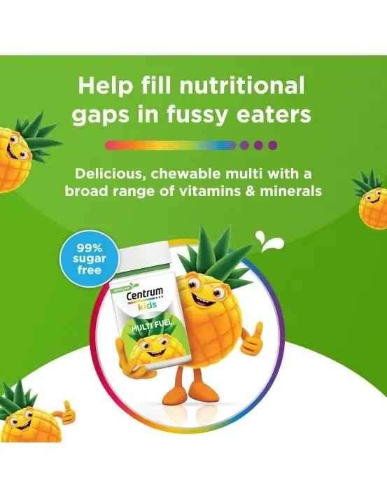 Centrum Kids Multi Fuel 50 Chewable Tablets