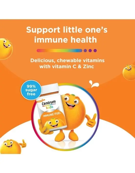 Centrum Kids Immune Fuel 50 Chewable Tablets