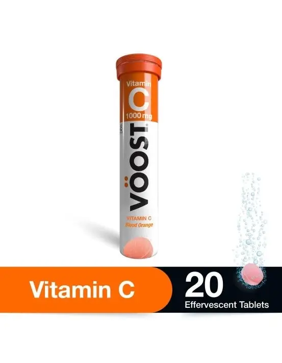 VOOST Vitamin C 1000mg 20 Effervescent Tablets