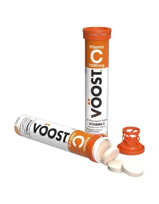 VOOST Vitamin C 1000mg 20 Effervescent Tablets