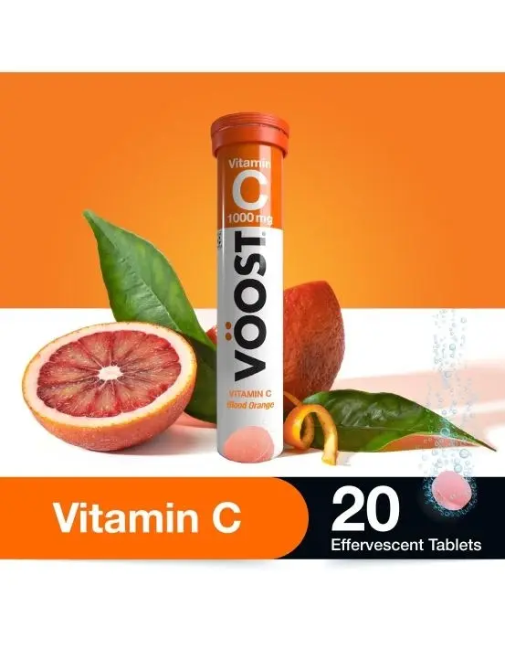 VOOST Vitamin C 1000mg 20 Effervescent Tablets