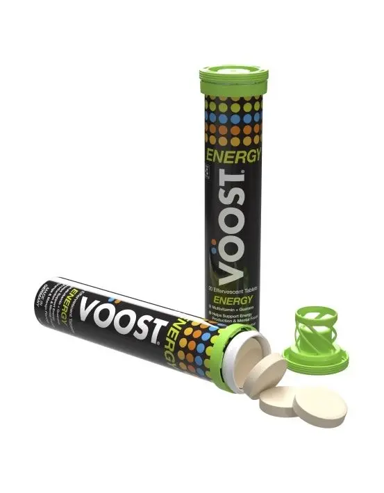 VOOST Energy Orange & Mango Effervescent 20 Tablets