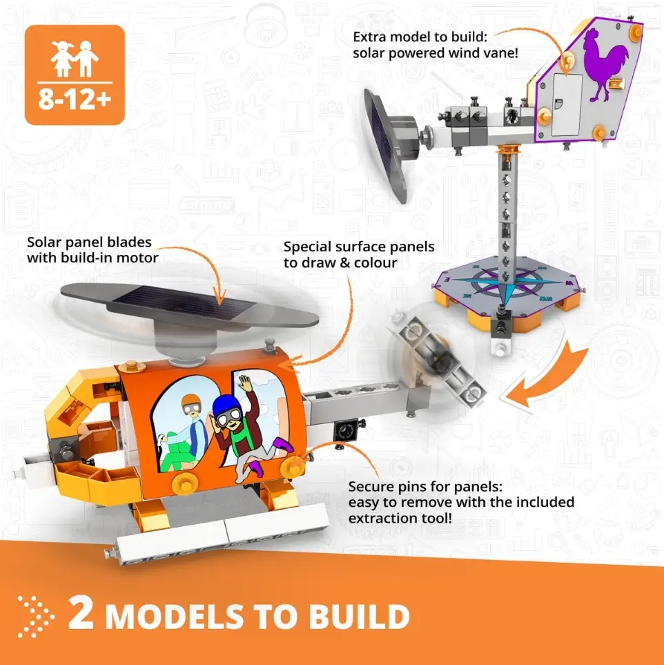 Engino - Academy of Steam - Solar Helicopter