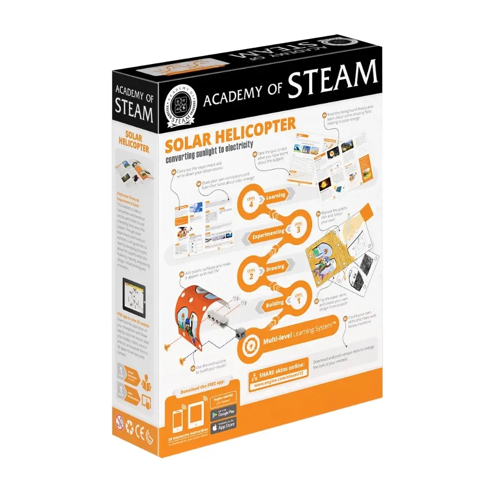 Engino - Academy of Steam - Solar Helicopter