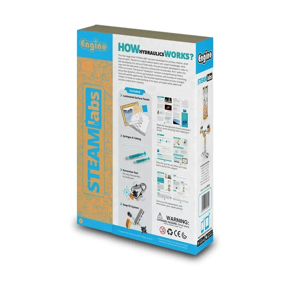 Engino - STEAMlabs - How hydraulics work