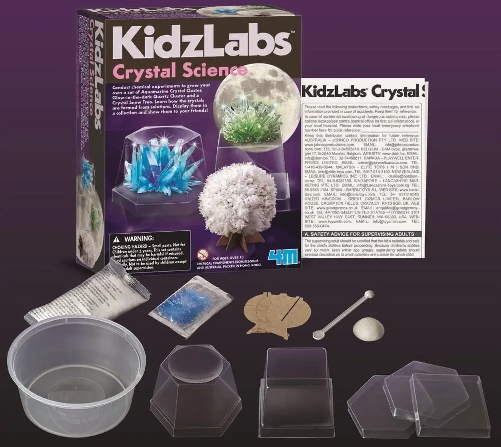 4M - KidzLabs - Crystal Science