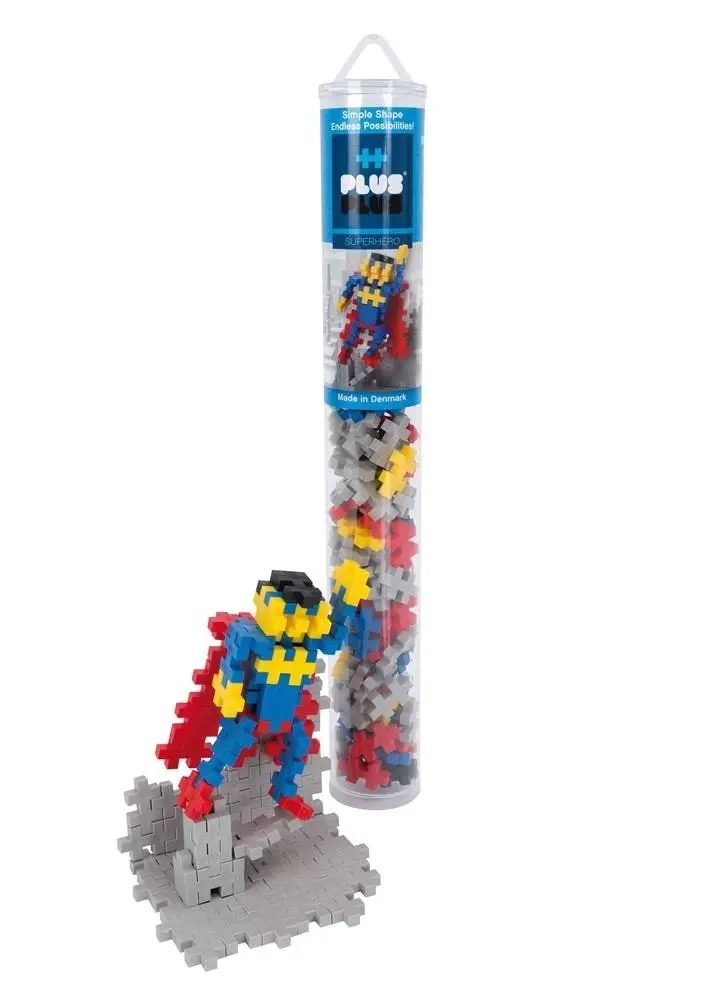 Plus-Plus - Superhero - 100 pcs Tube