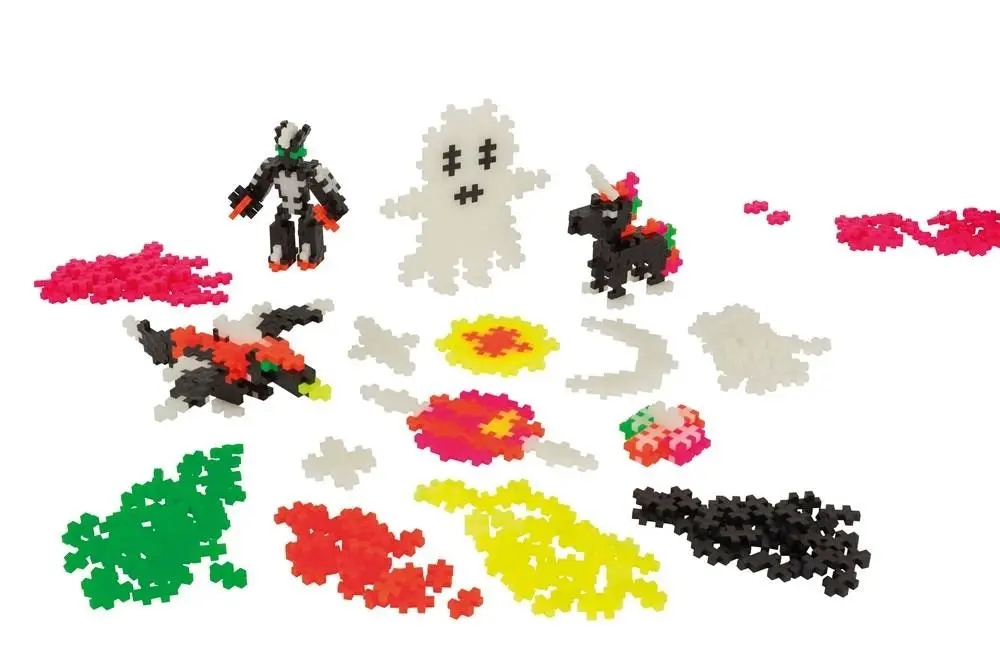 Plus-Plus - Build and Glow - Glow in the Dark - 360 pcs