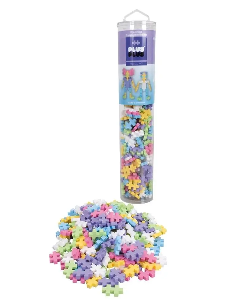 Plus-Plus - Pastel mix - 240 pcs Tube