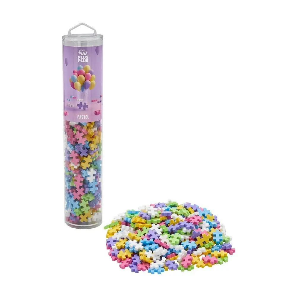 Plus-Plus - Pastel mix - 240 pcs Tube