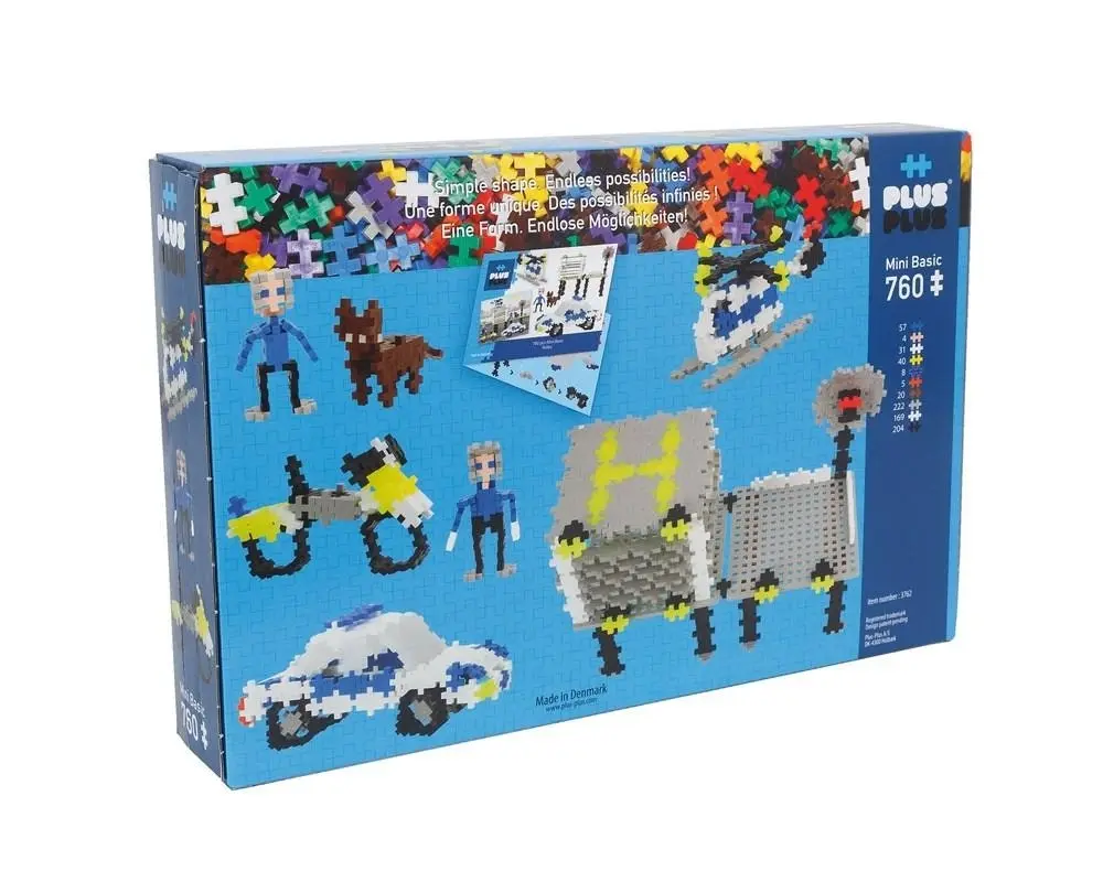 Plus-Plus - Basic Police - 760 pcs