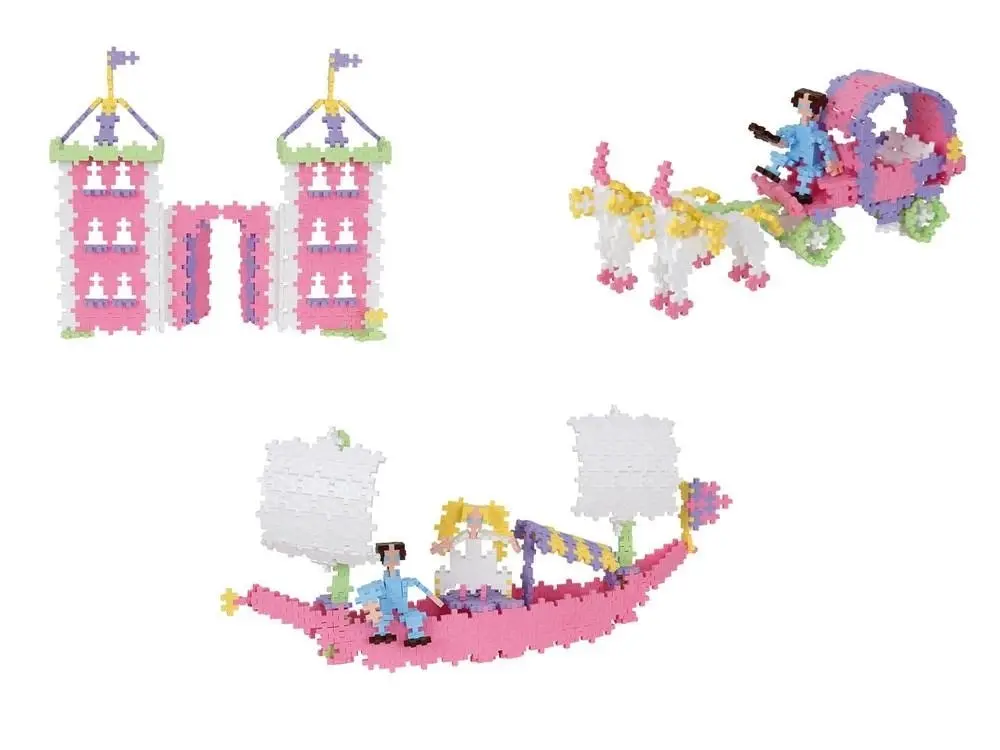 Plus-Plus - Pastel - 480 pcs - 3in1 - Princess